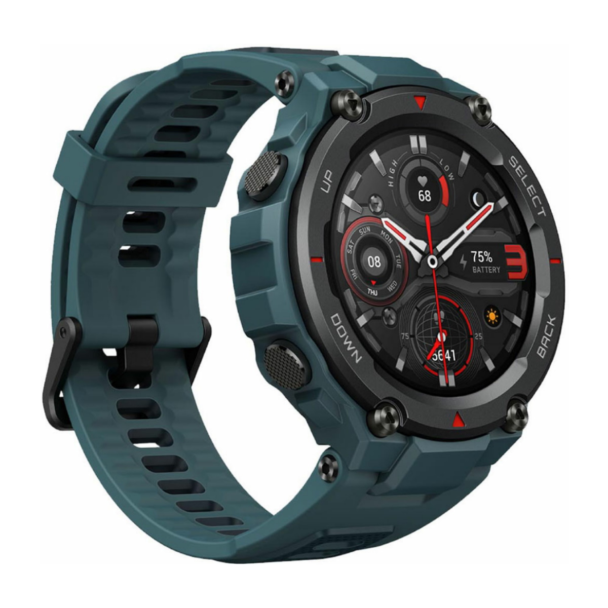 SmartWatch T-Rex Pro Steel Blue Amazfit