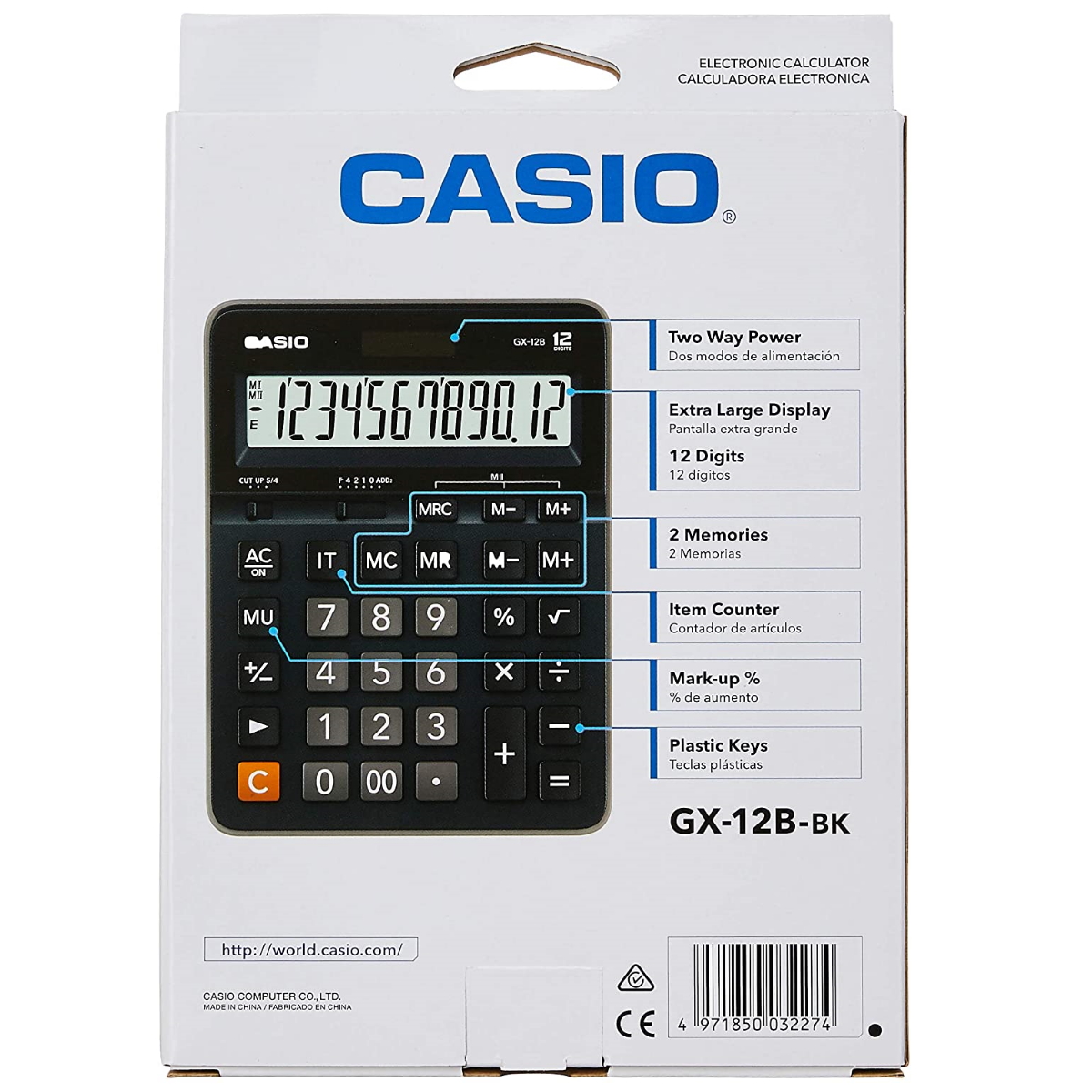 Calculadora GX-12B Casio