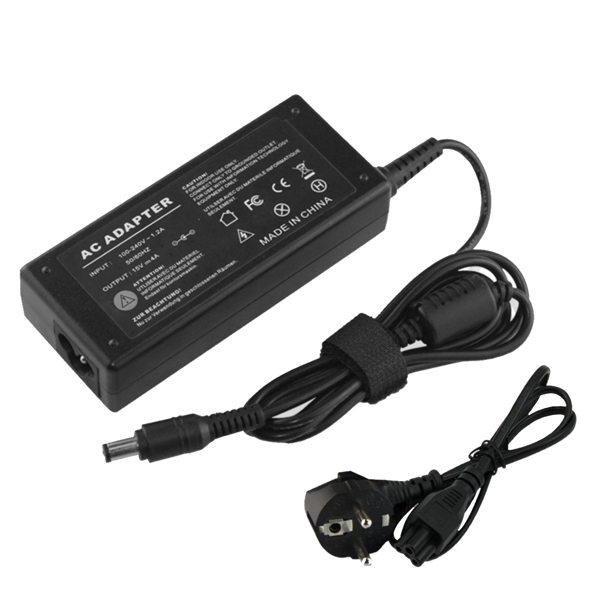 Cargador Notebook 15v  6.3x3.0 4a 60w