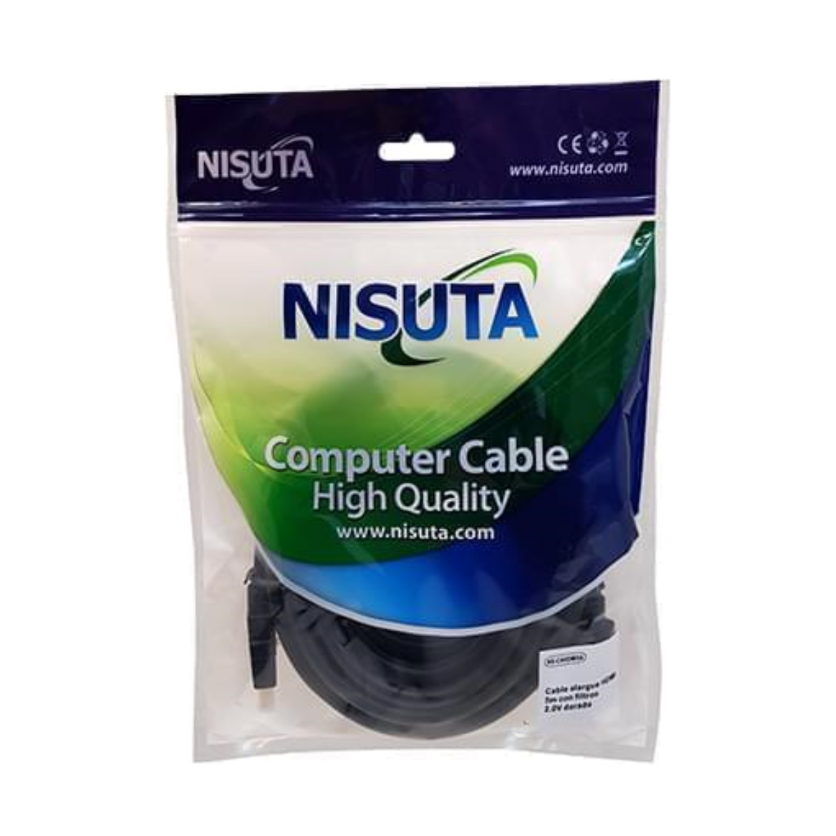 Cable Alargue HDMI 4K 5m Nisuta