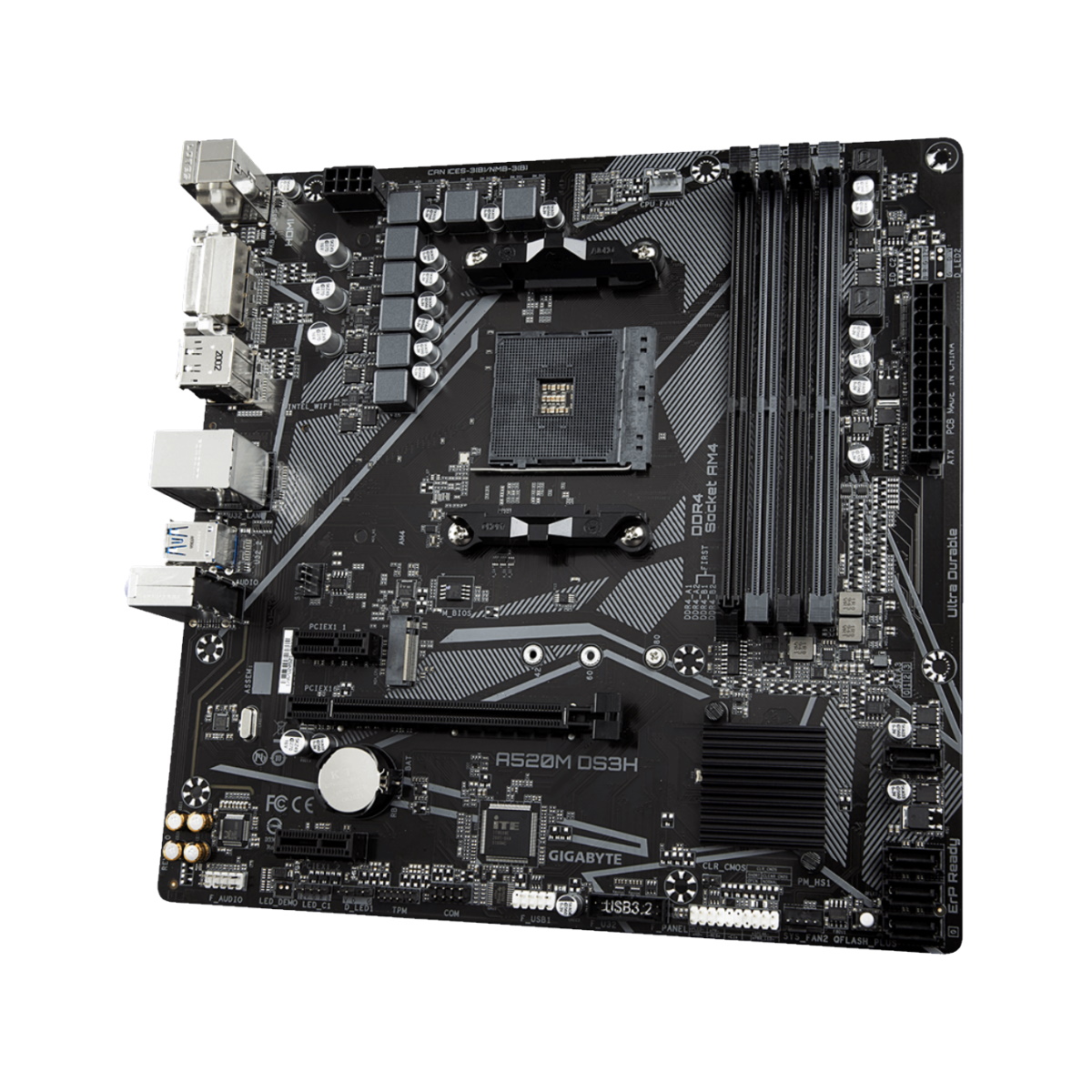 Mother A520M DS3H AM4 Amd DDR4 Gigabyte