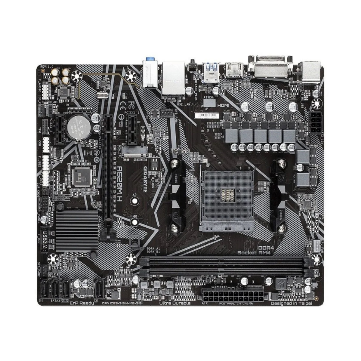Mother A520M DS3H AM4 Amd DDR4 Gigabyte