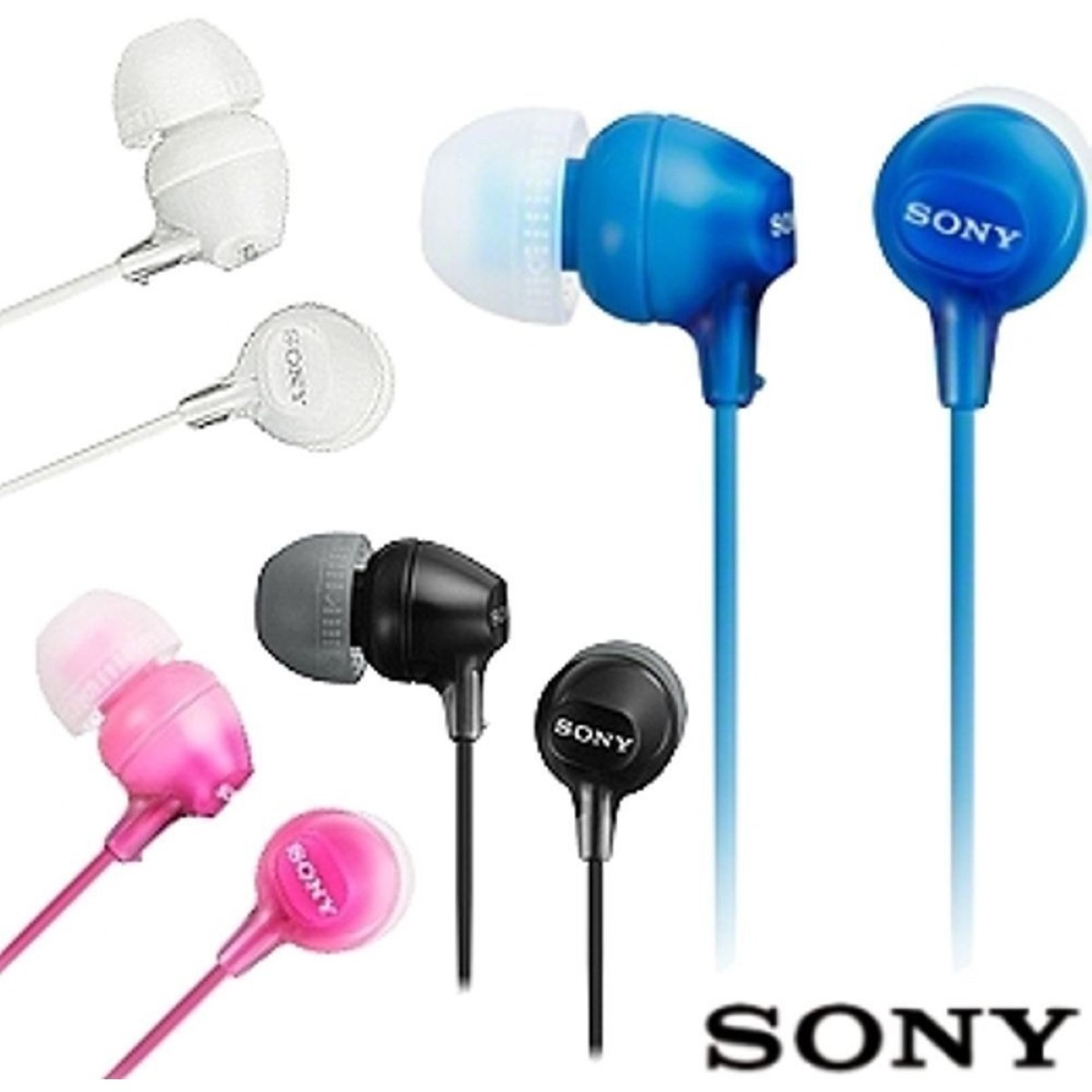 Auriculares In Ear Mdr-Ex15Lp Azul Sony