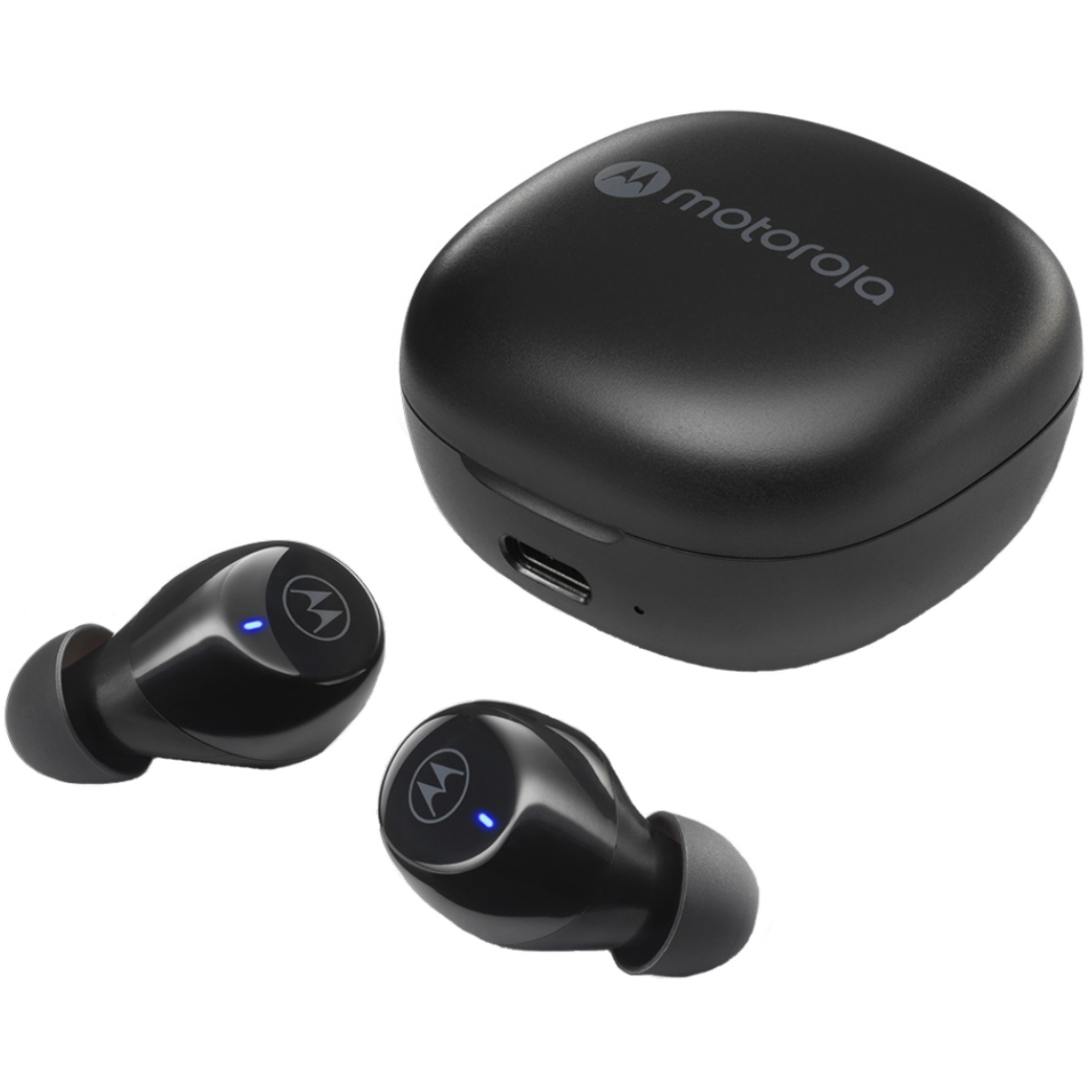 Auriculares Bluetooth In Ear Moto Buds 105 C/ Microfono Negro Motorola
