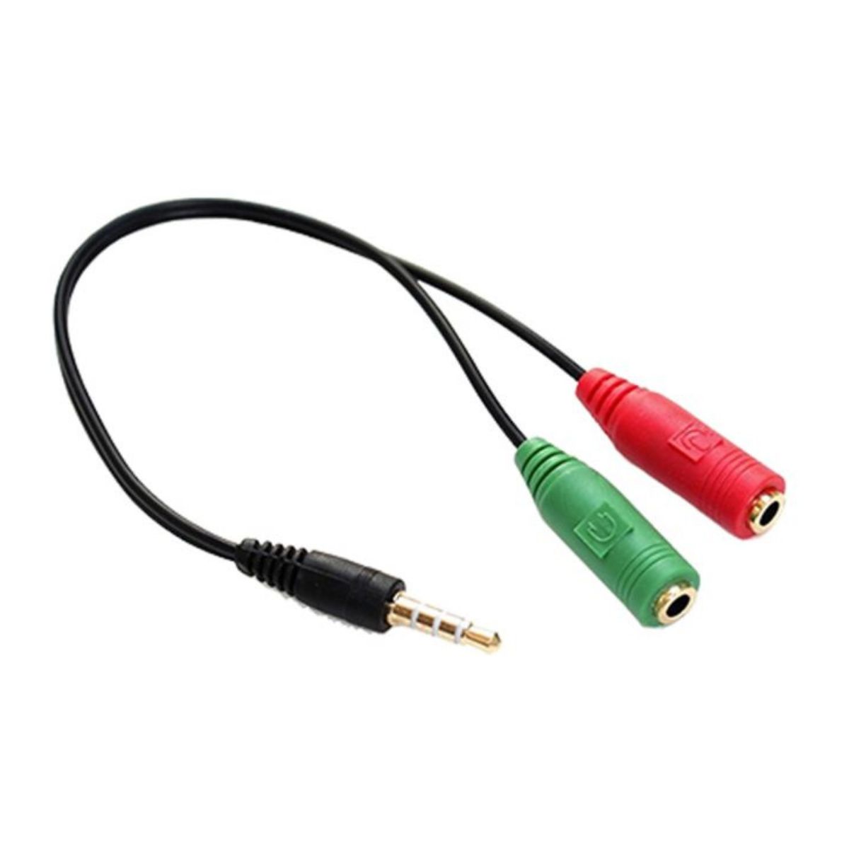 Cable Adaptador 1 Jack 3.5mm a 2 Plug 3.5mm Netmak