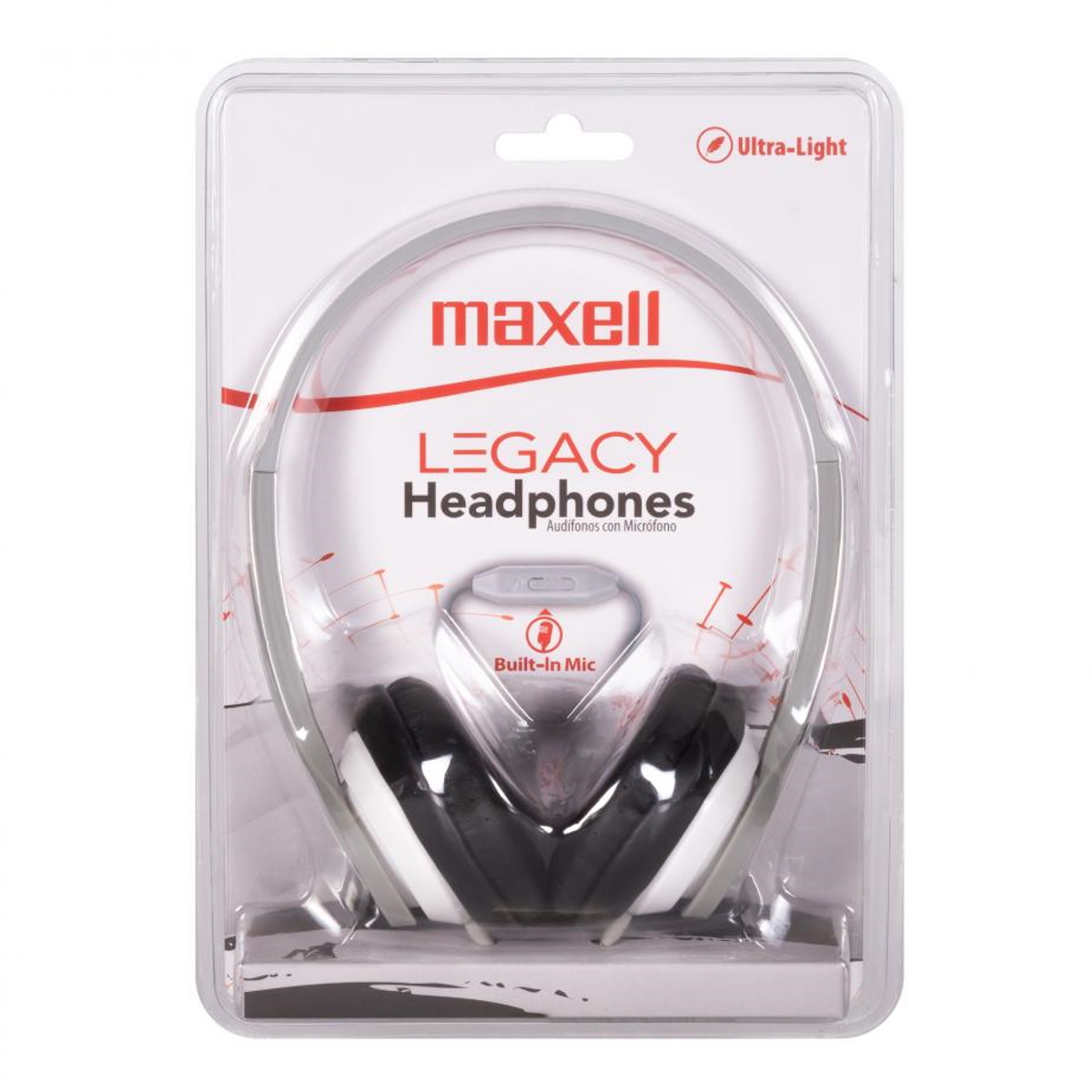 Auriculares Cable Vincha HP-360 Blanco Maxell