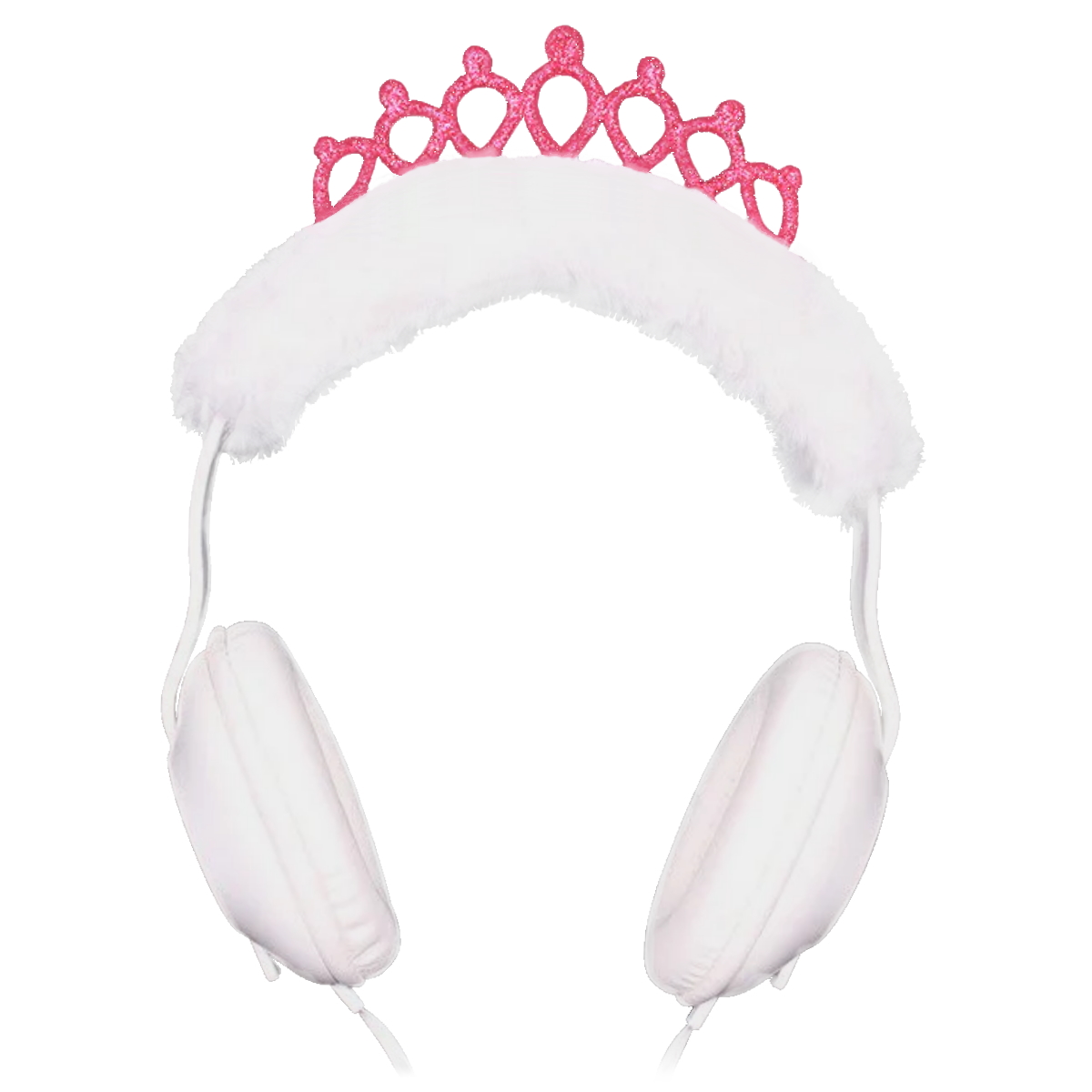 Auriculares Cable Vincha YJ-603B Peluche Corona