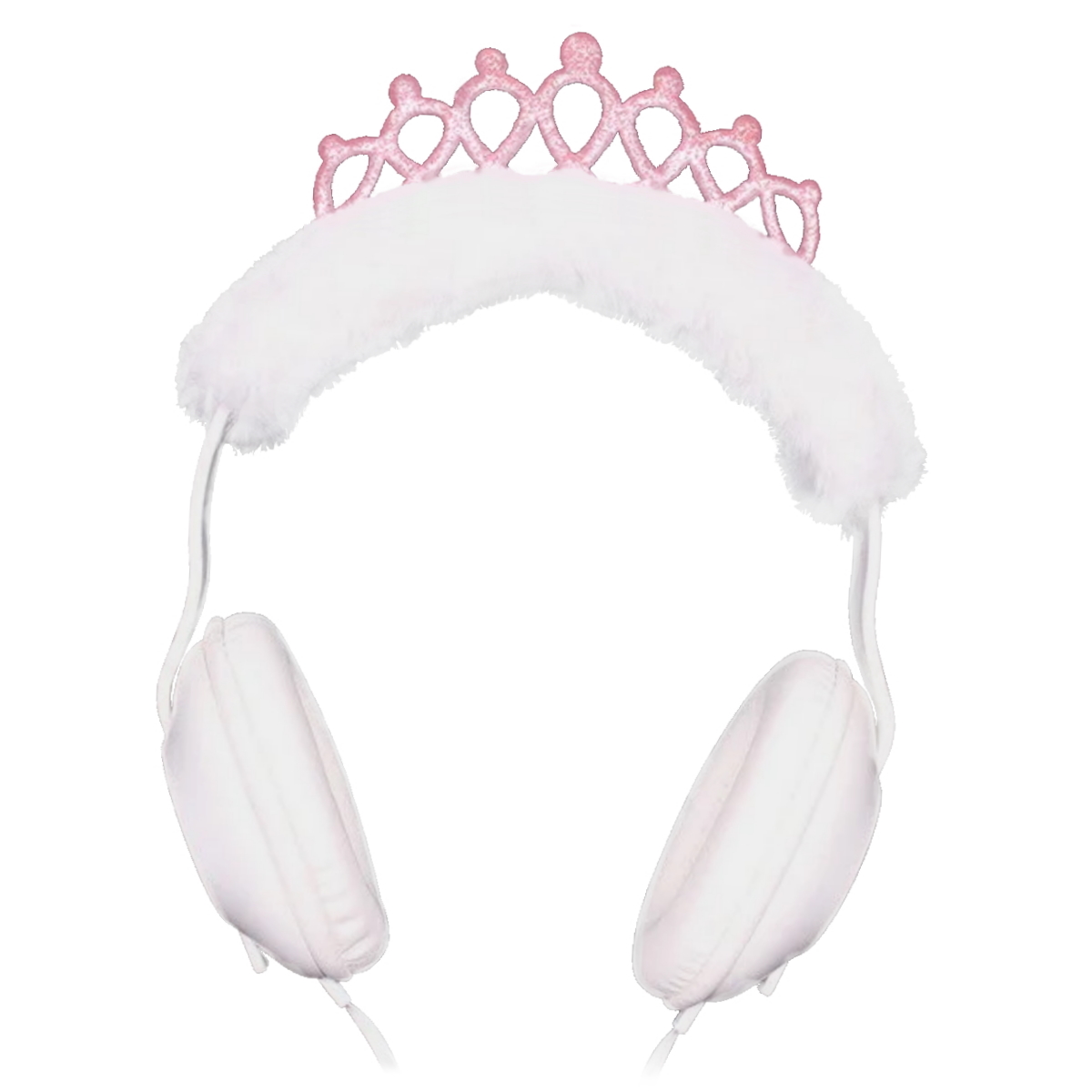 Auriculares Cable Vincha YJ-603B Peluche Corona