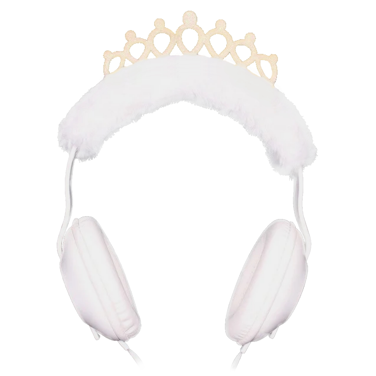 Auriculares Cable Vincha YJ-603B Peluche Corona