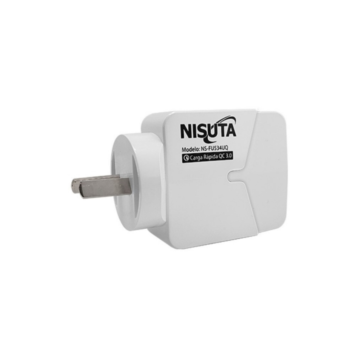 Cargador Rapido 3p Usb 3.6a Ns-fu534uq Nisuta
