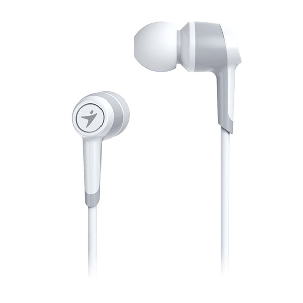 Auriculares In Ear Microfono Hs-m225 Blanco Genius