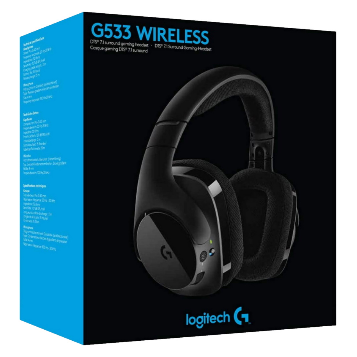 Auriculares Gamer Inalámbrico G533  Logitech