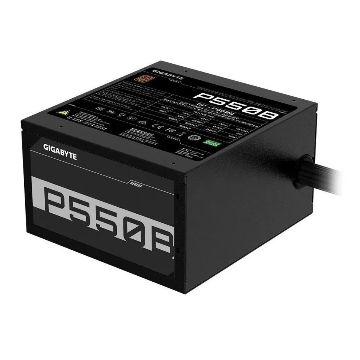 Fuente Gigabyte 550W 80 Plus Bronze