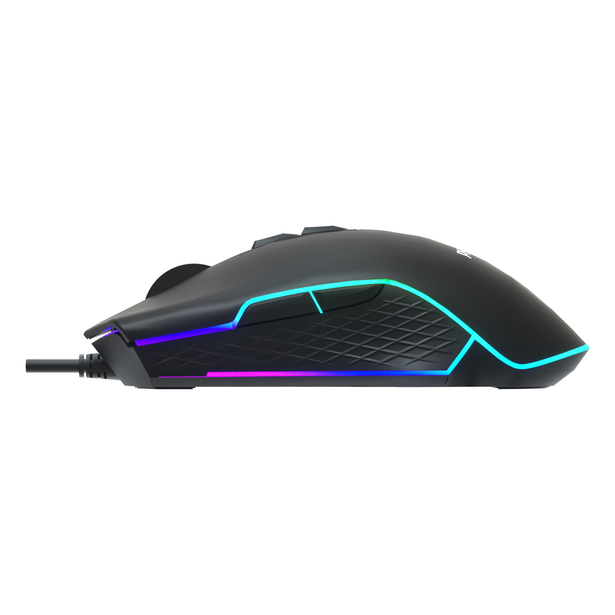 Mouse Gamer USB G201 RGB 1000 - 6400 DPI Philips