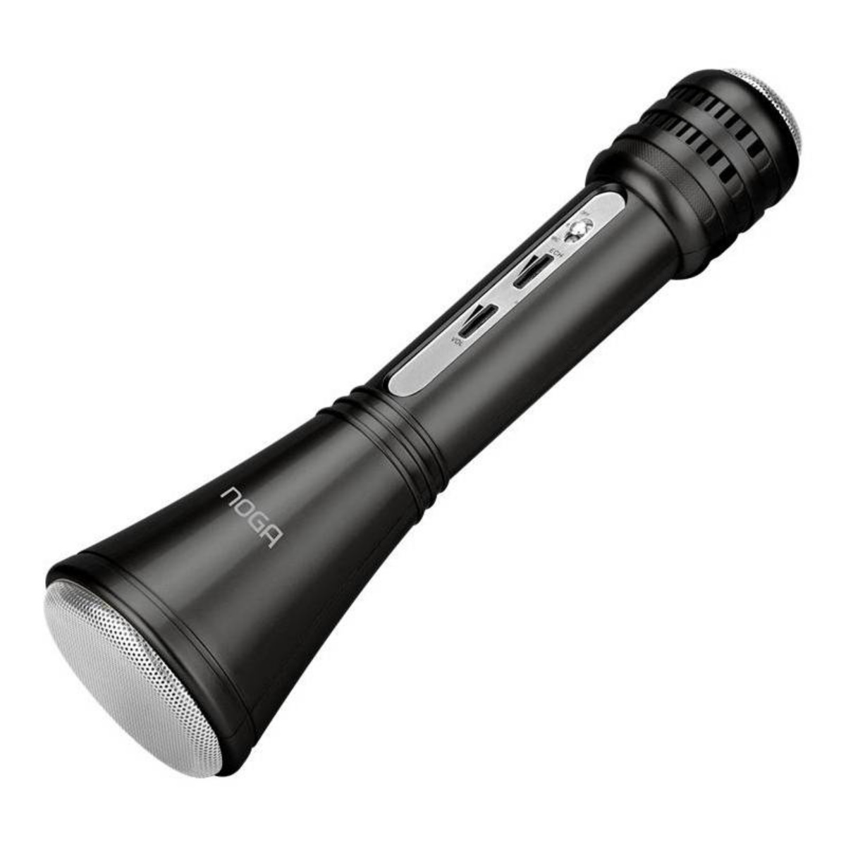 Microfono Bluetooth Karaoke Parlante Blanco Noga