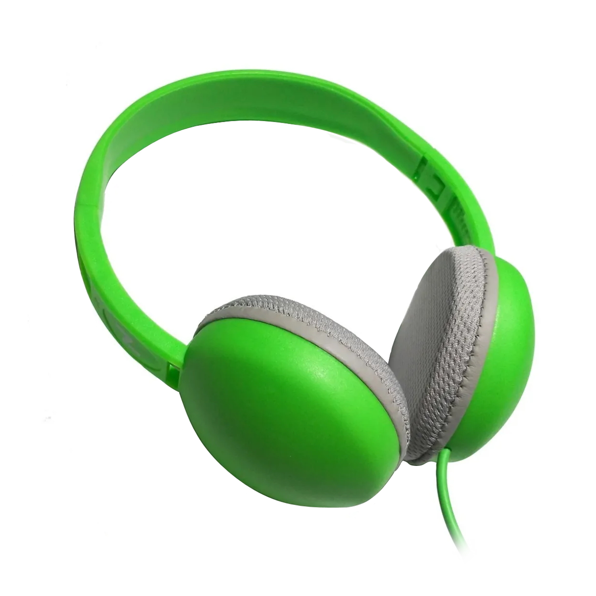 Auriculares Cable Vincha NG903 Ultralivianos Verde Noga