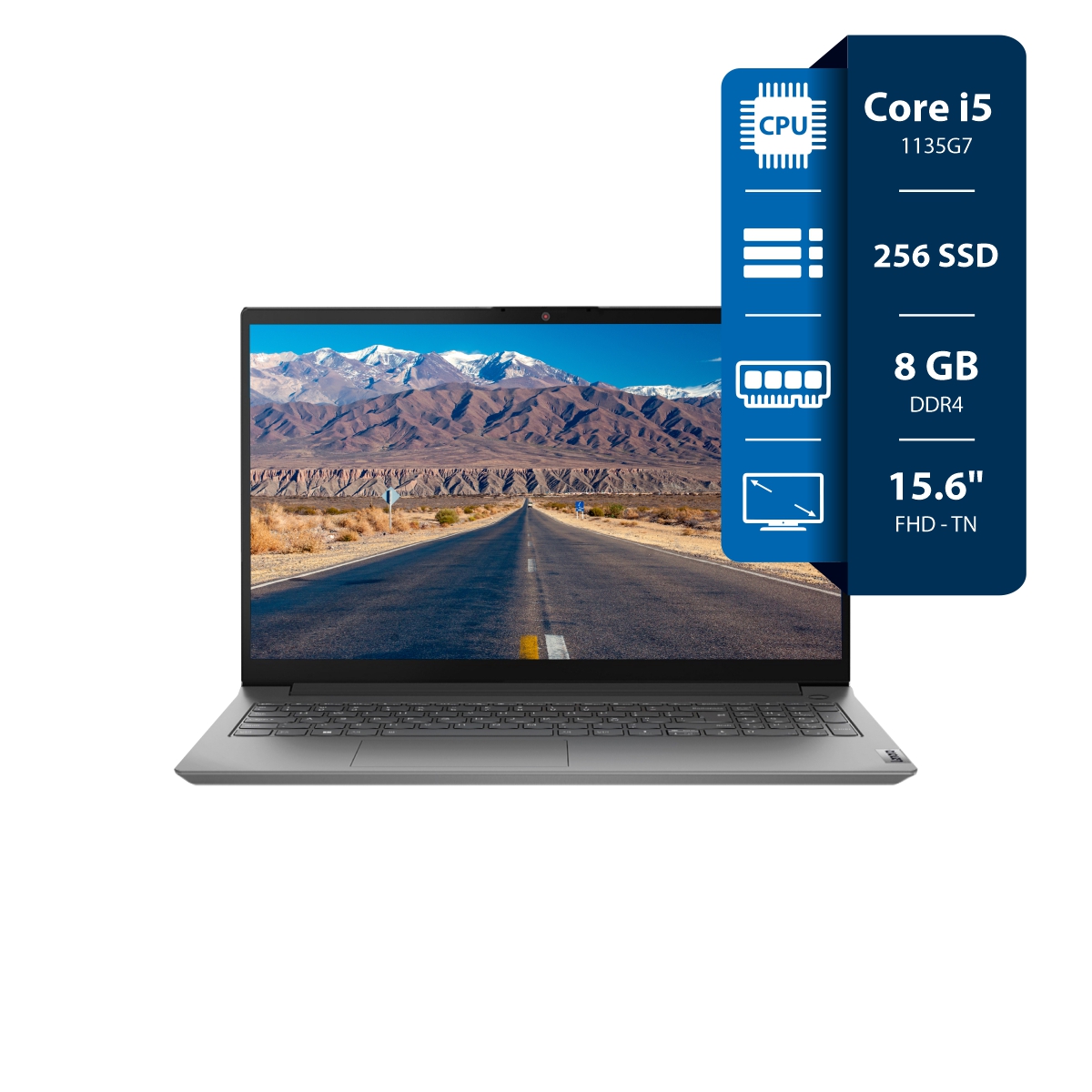 Notebook Lenovo V15 G2 I5 1135G7- 8GB - 256GB -15.6