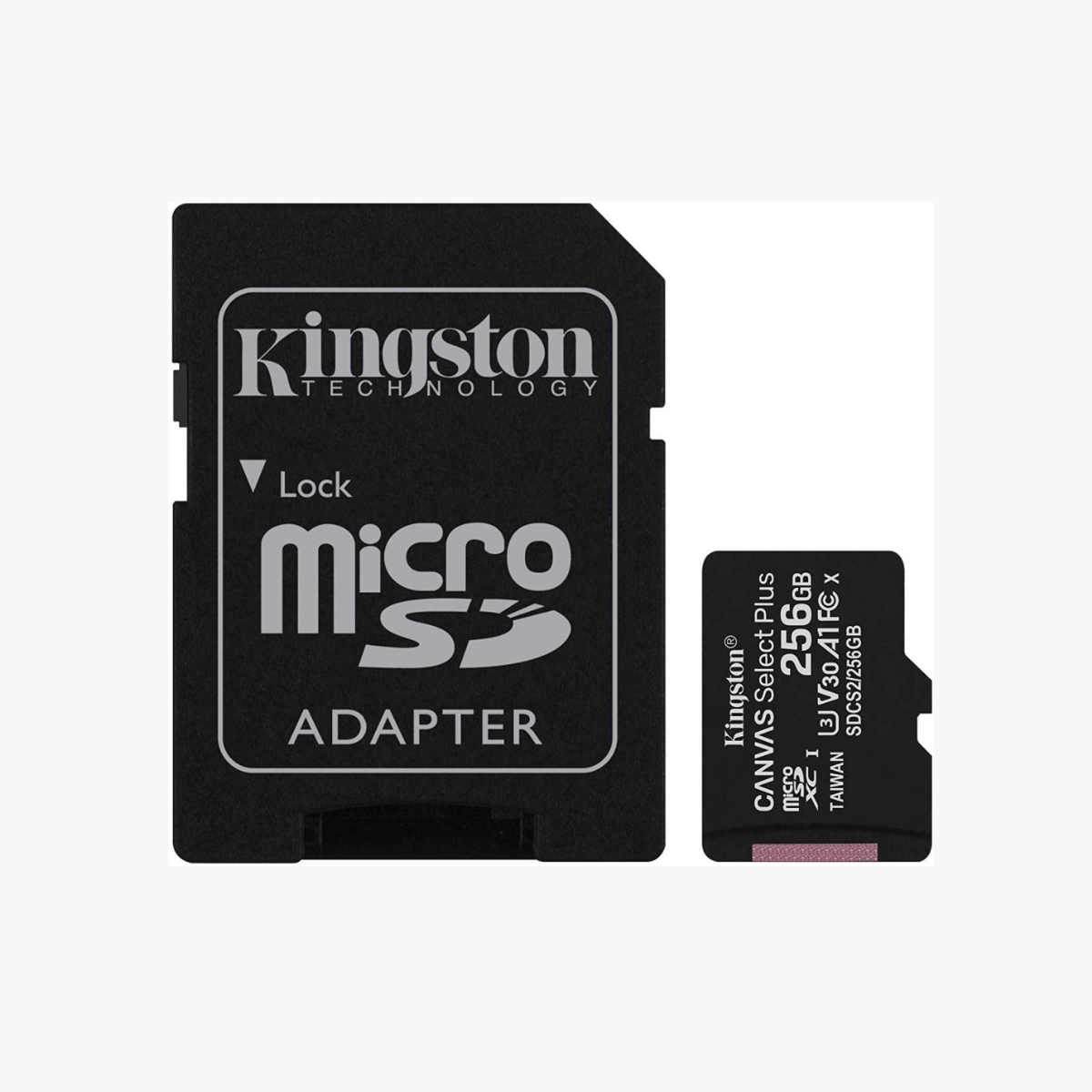 Memoria MicroSD 256GB Clase 10 Canvas Kingston