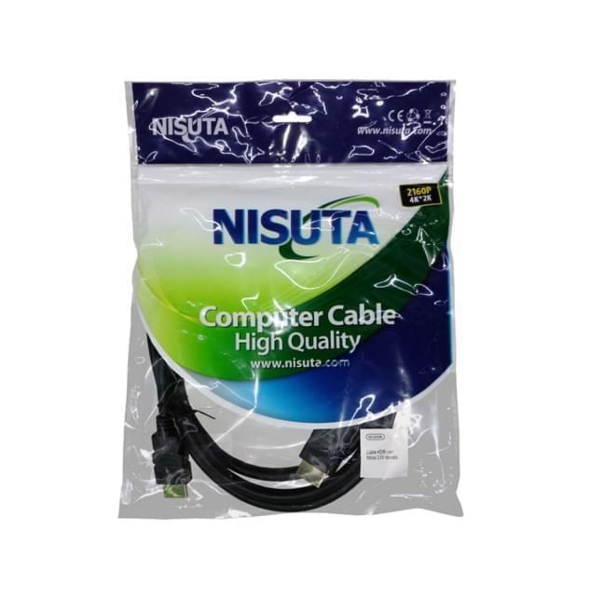 Cable HDMI C/ Filtro Dorado 4K 1.5m Nisuta