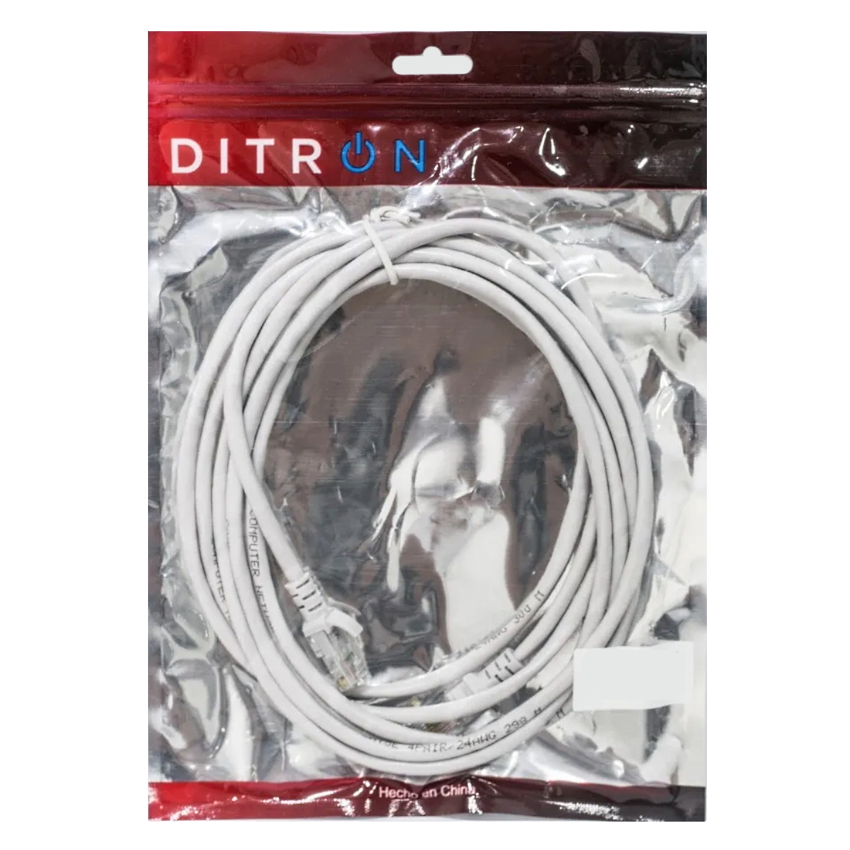 Cable De Red UTP 10m Ditron