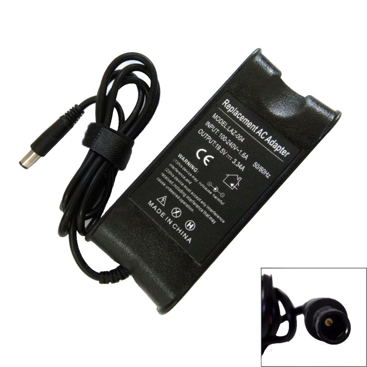 Cargador Notebook Dell 19.5v 7.4x5.0 3.34a 65w