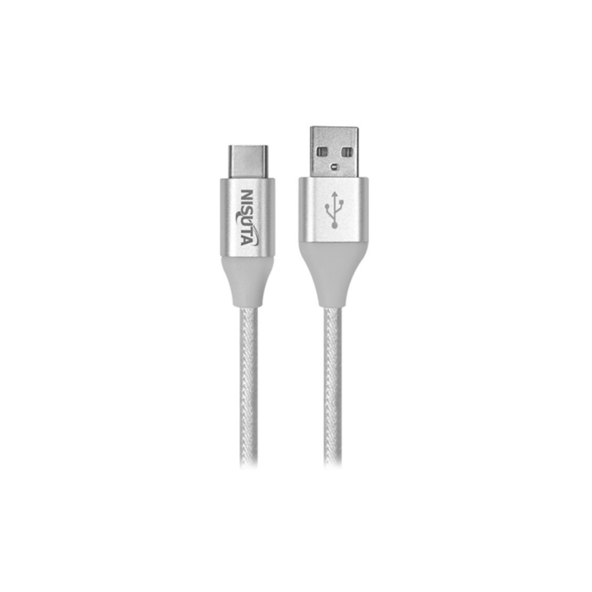 Cable USB C a USB 3.1A 1m Mallado Nisuta