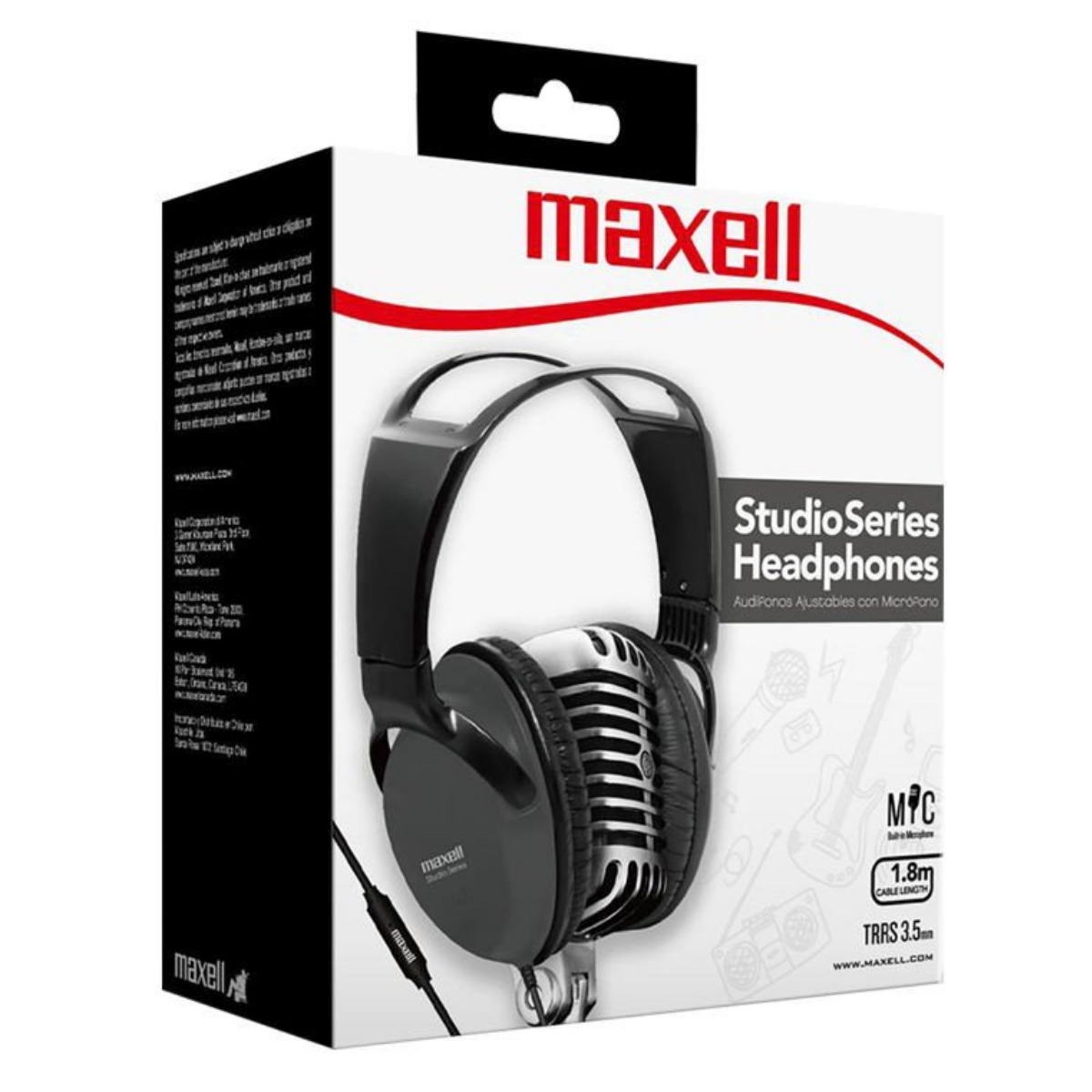 Auriculares Studio Series ST 2000 Gris Maxell