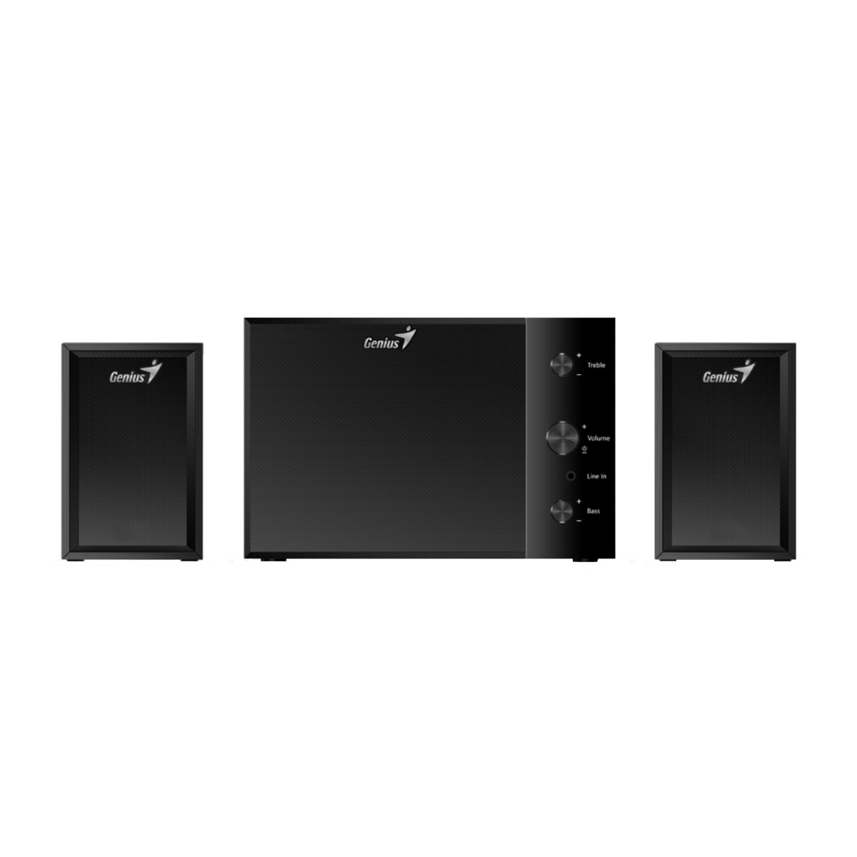 Parlantes Pc 2.1 Sw-2.1 350 10W Negro Genius