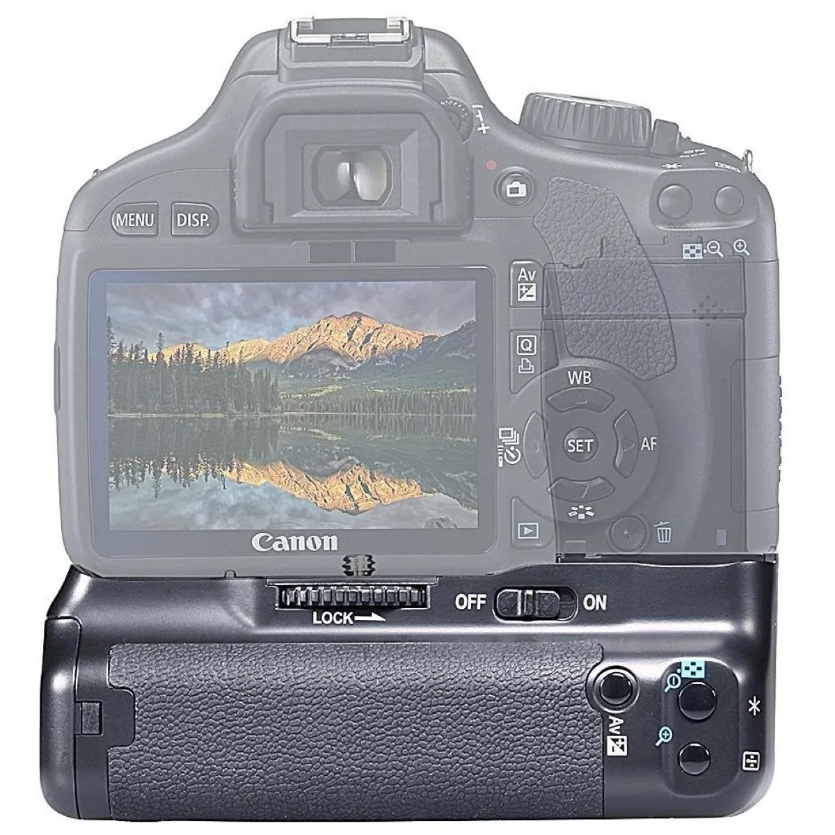Battery Grip Canon T2i/550d/600d