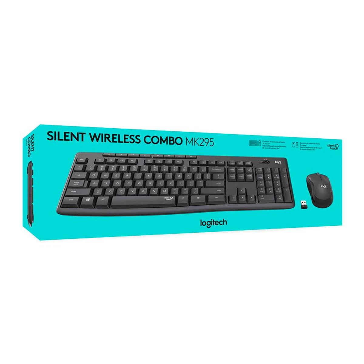 Kit Teclado Mouse Inalambrico MK295 Logitech