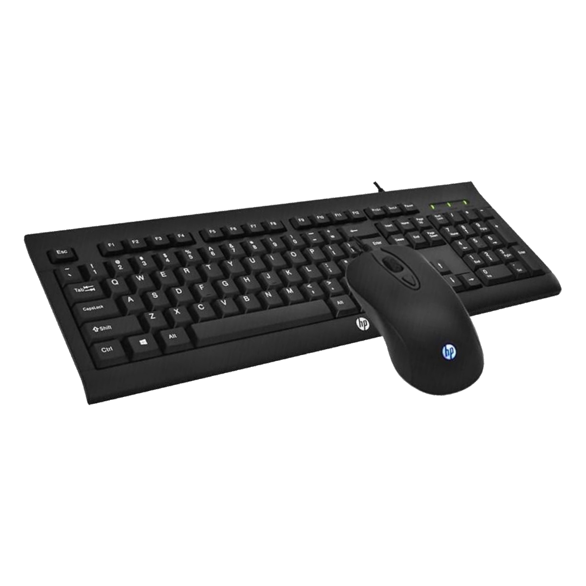 Kit Teclado Mouse Gamer KM100 Negro HP