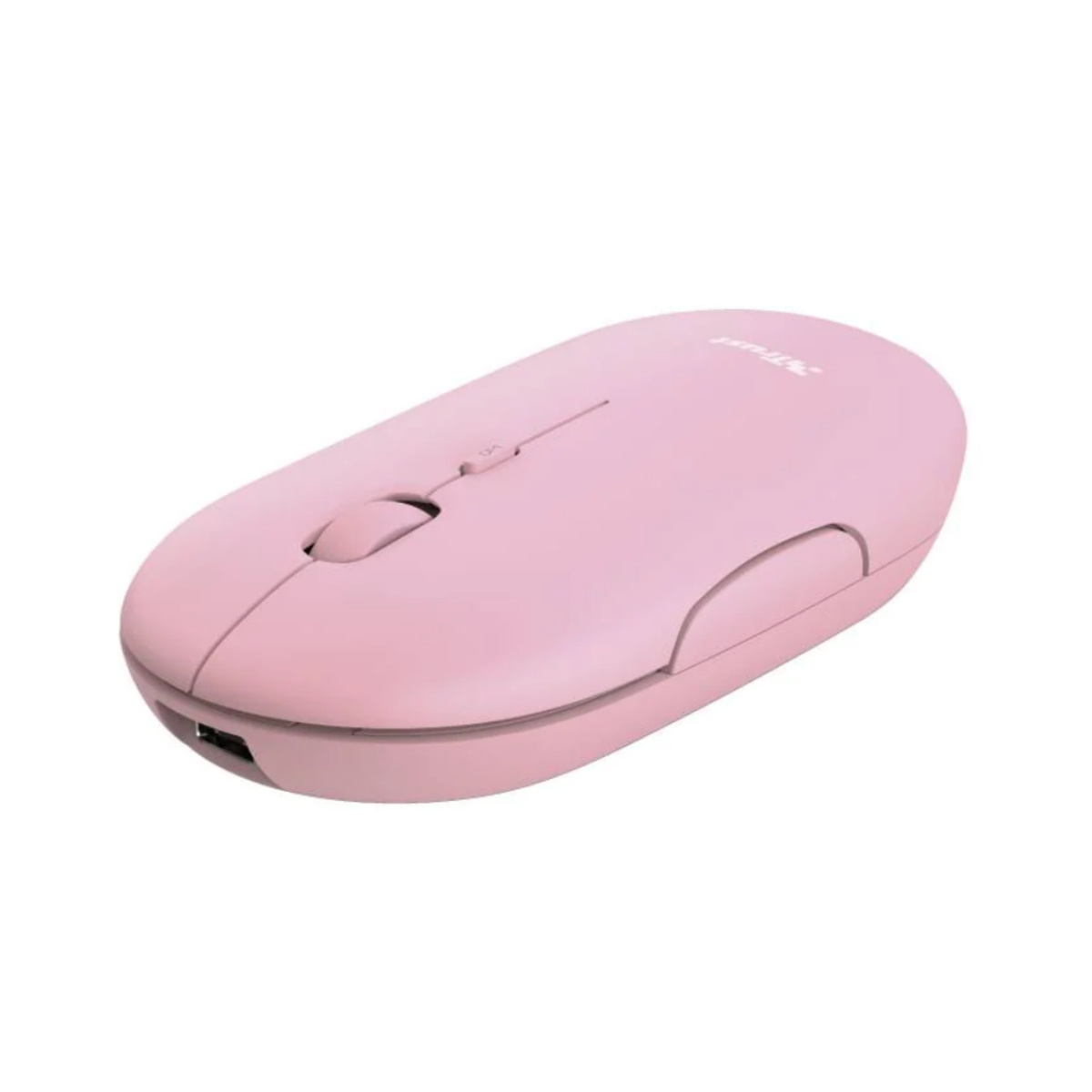 Mouse Inalambrico Puck 1600 DPI Rosa Trust