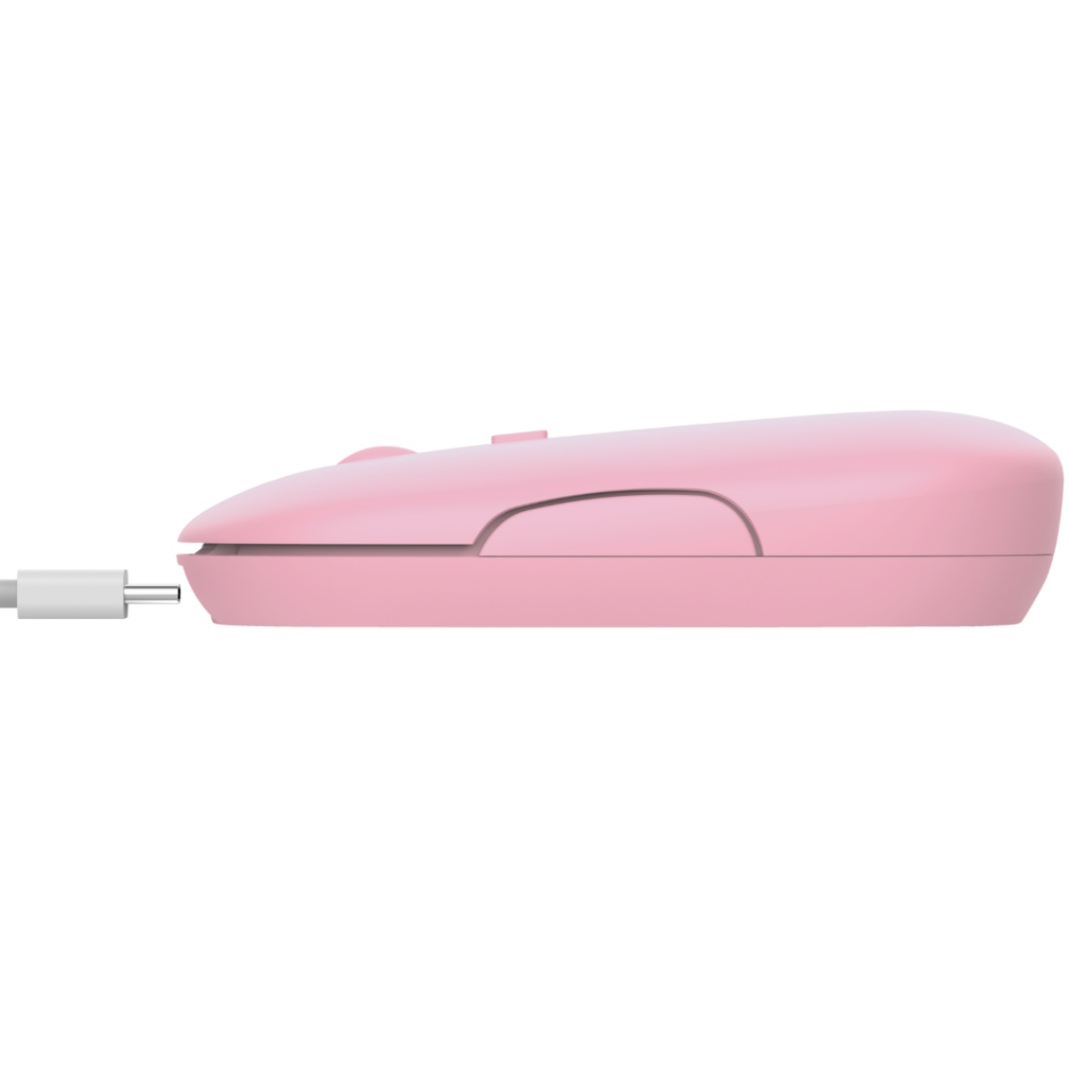 Mouse Inalambrico Puck 1600 DPI Rosa Trust