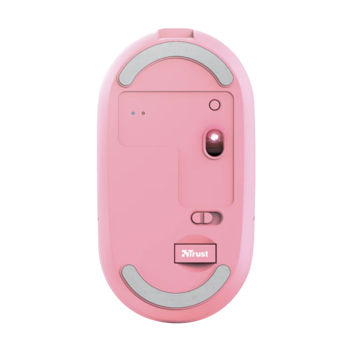 Mouse Inalambrico Puck 1600 DPI Rosa Trust