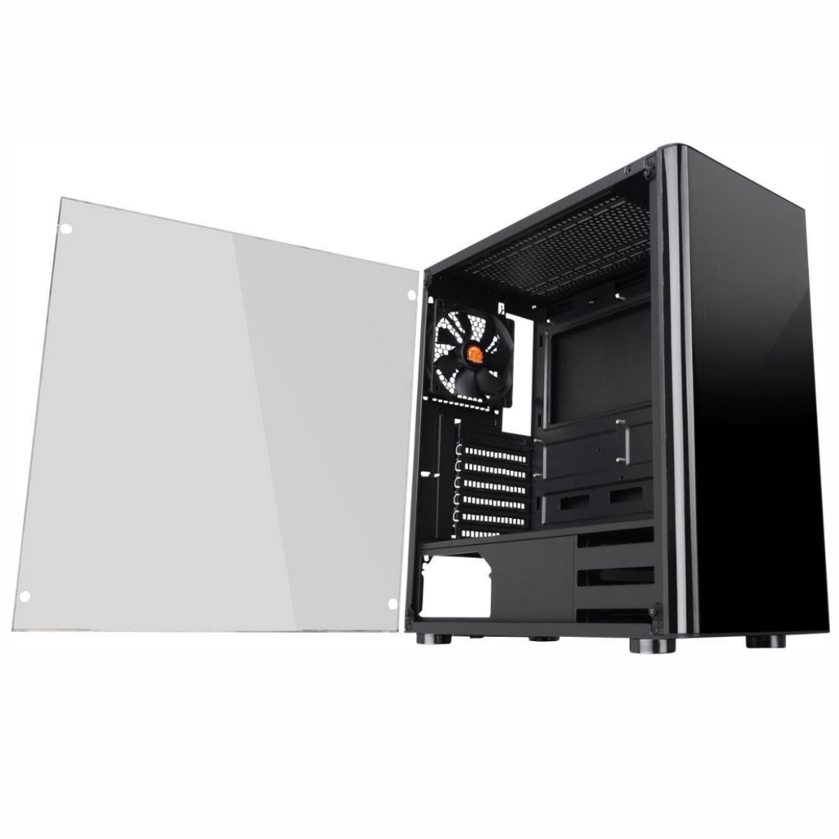 Gabinete Gamer V200 TG Black Vidrio Templado Thermaltake