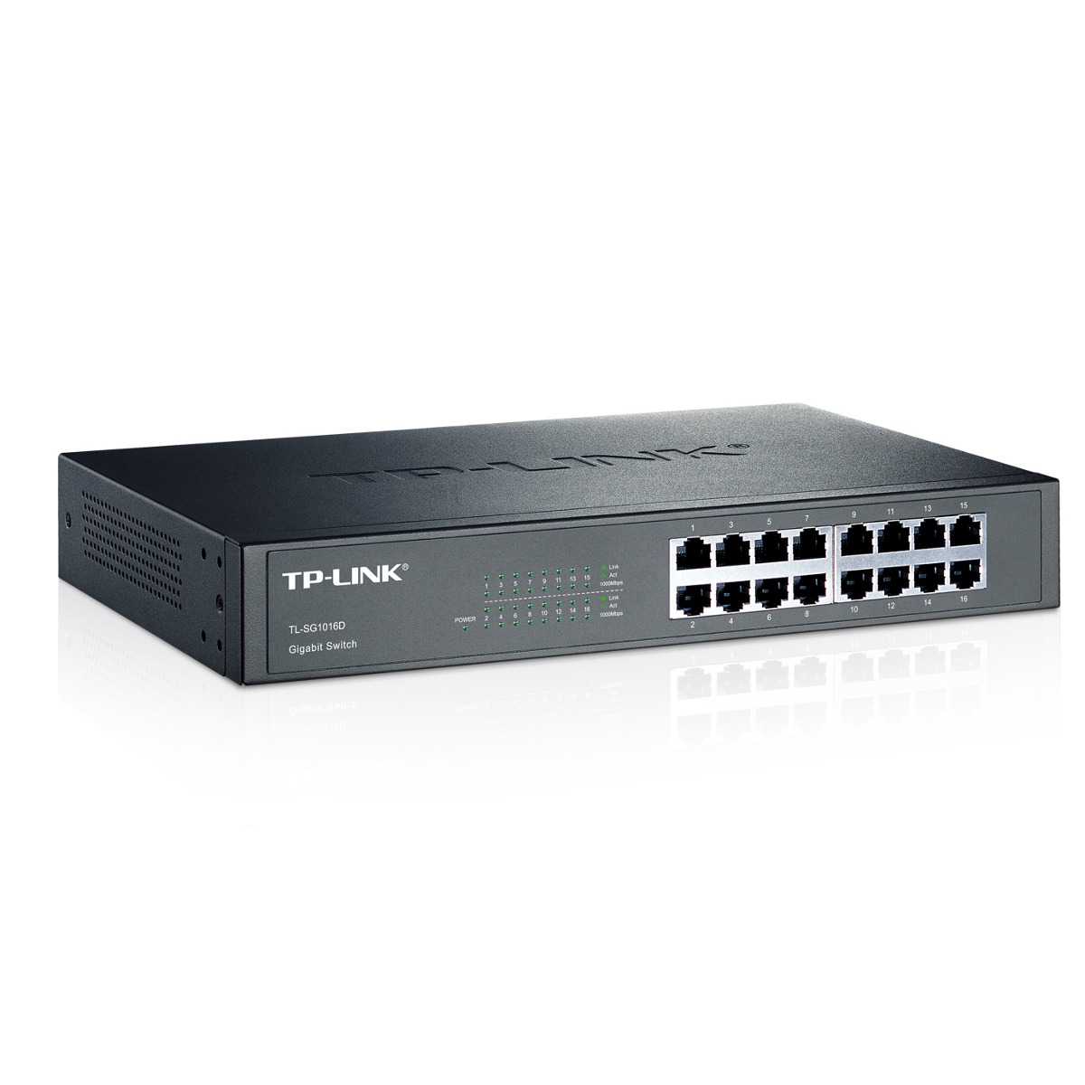 Switch 16p Puertos Sg1016d 16p Gigabit Tp-link