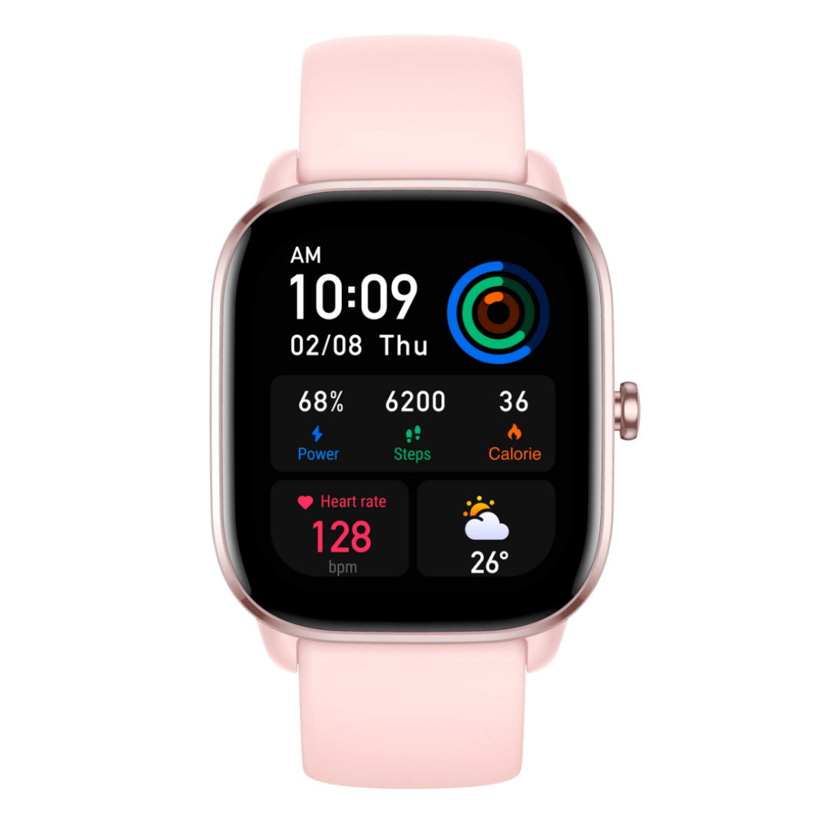 SmartWatch GTS 4 Mini Flamingo Pink Amazfit