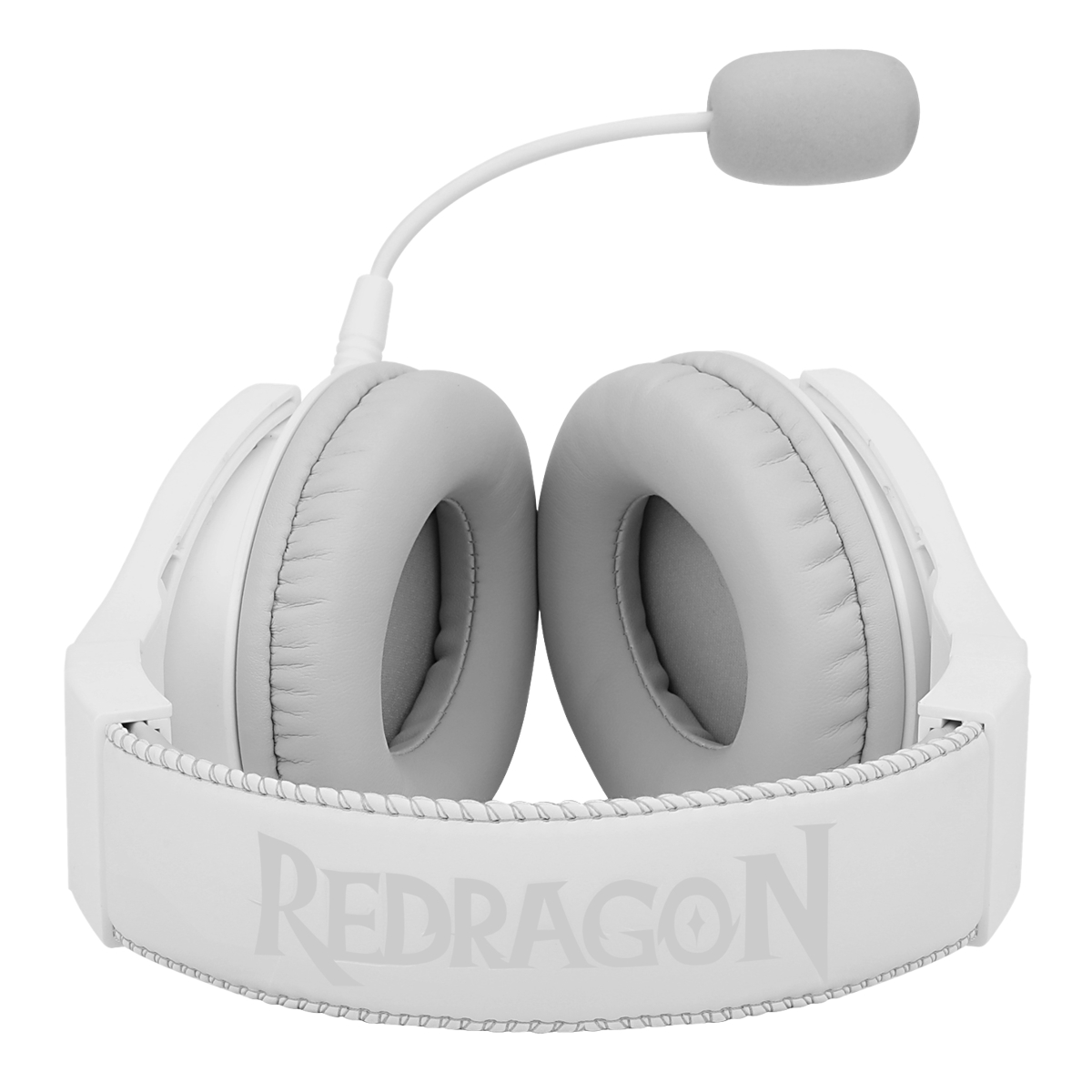 Auriculares Gamer Cable Vincha H350W Pandora 7.1 RGB Blanco Redragon