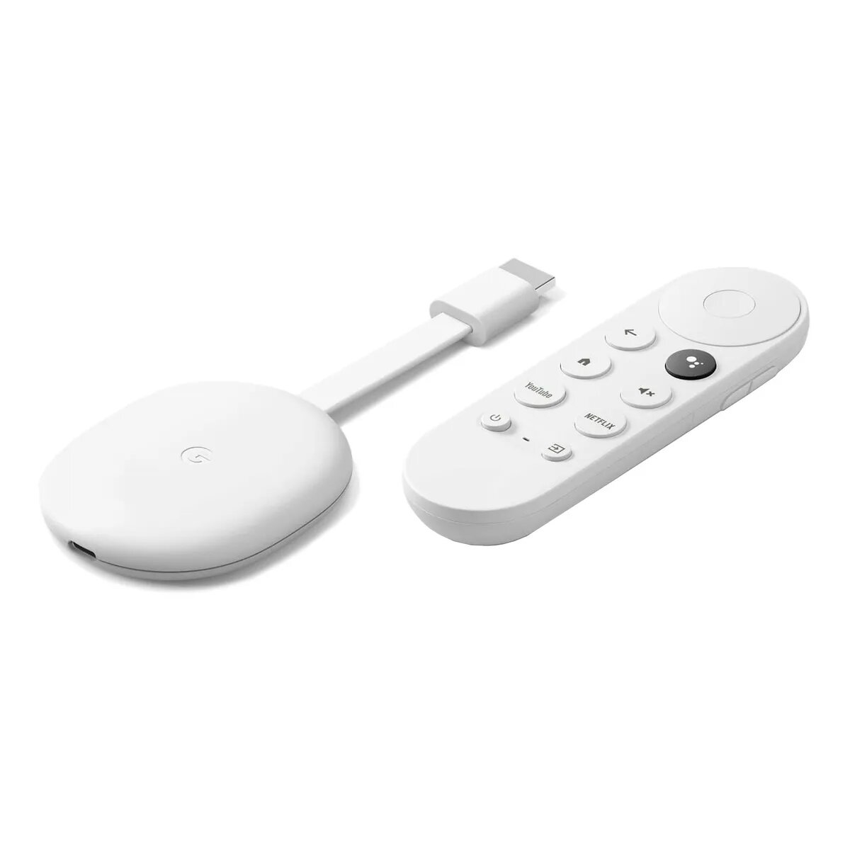Google Chromecast 4 c/Google TV c/Control Snow HD