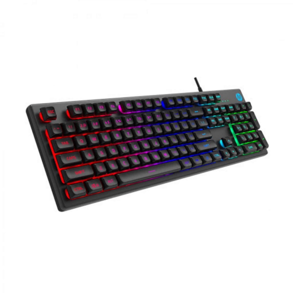 Teclado Gamer K500F Gris HP