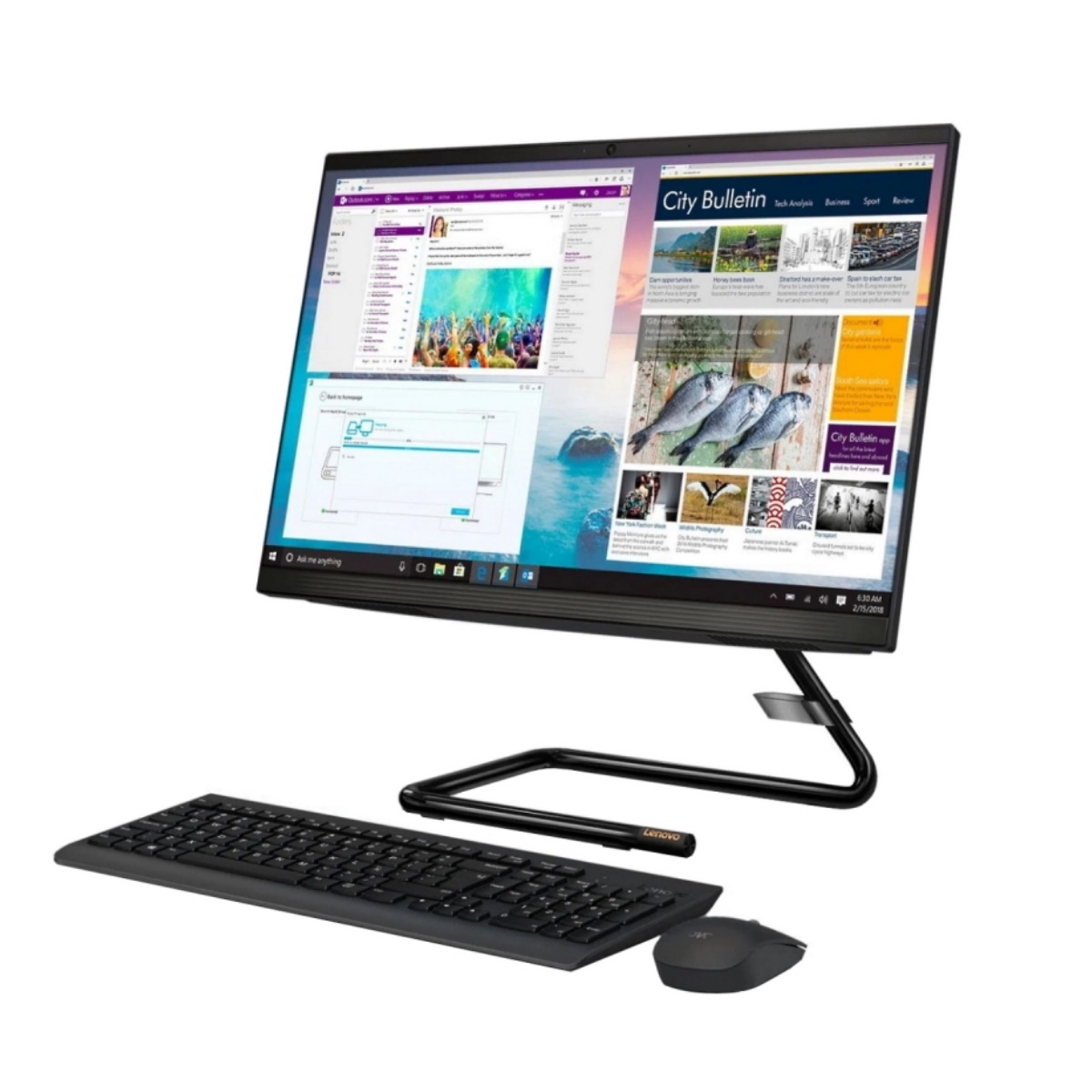 Pc All in one AIO Lenovo IC 3 - A3020 - 8GB - 1TB HDD - SSD 128GB - 21.5