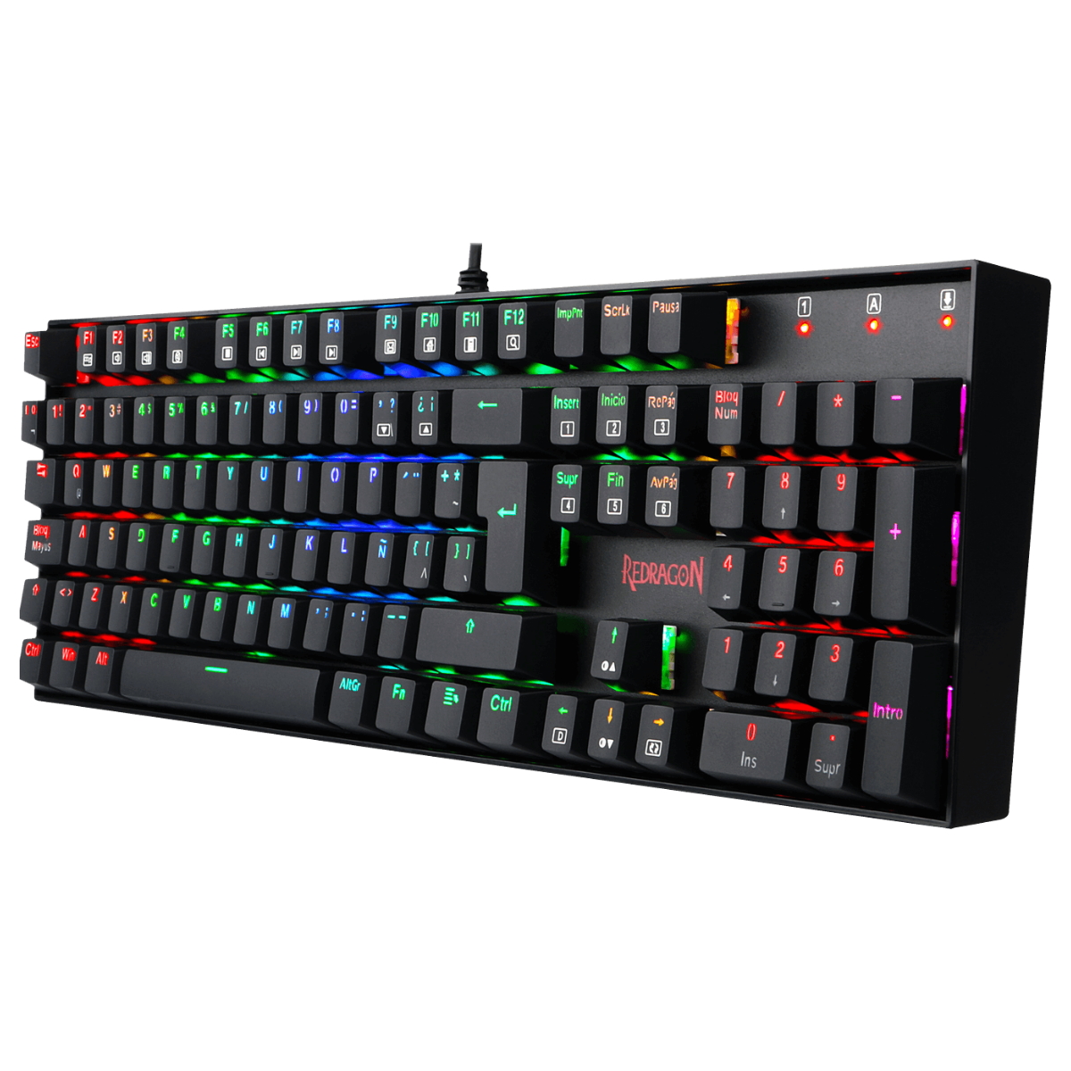 Teclado Mecanico Gamer Retroiluminado Mitra Redragon