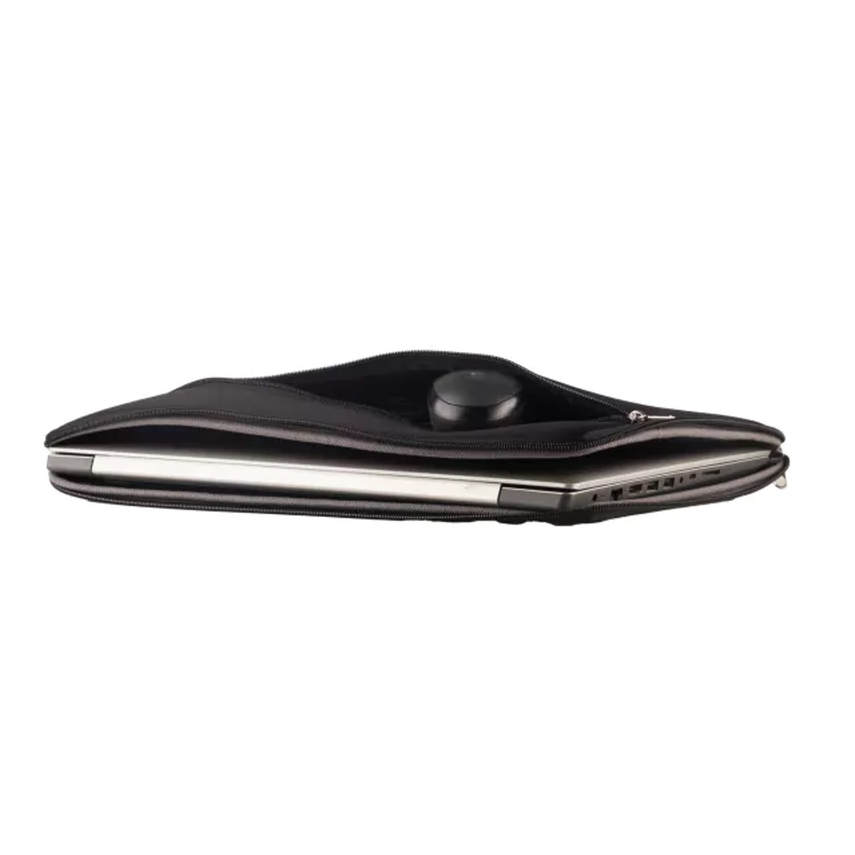 Funda Notebook 15.6 Neoprene Bolsillo Frente Negro CdTek