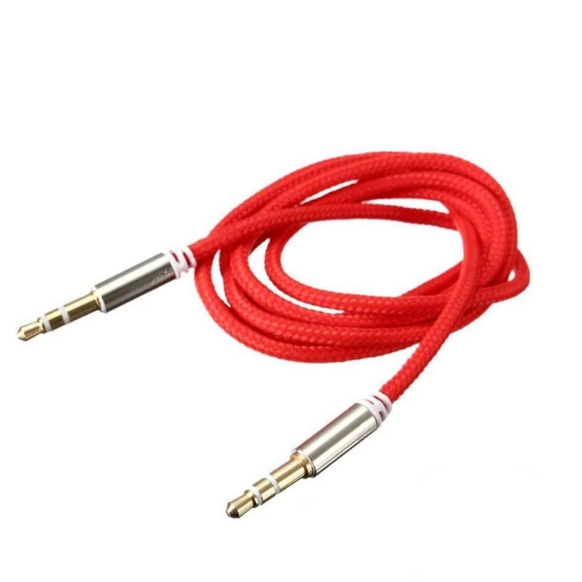 Cable Aux. 1m Rojo Int Co