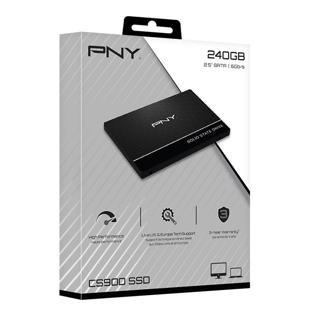 Disco Solido SSD 240GB CS900 PNY