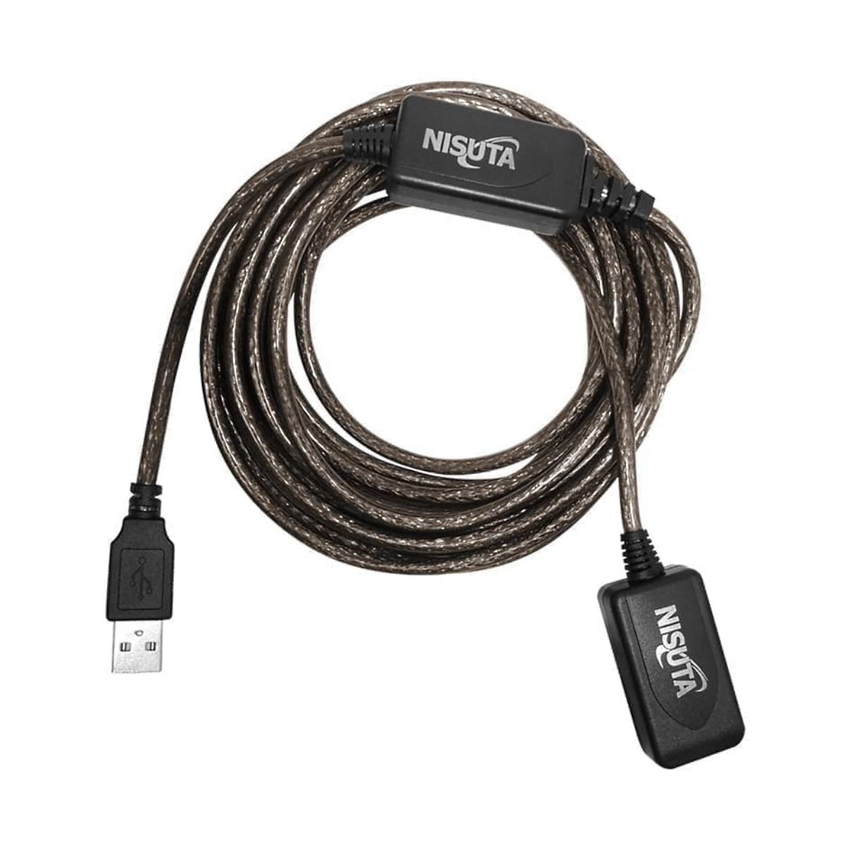 Cable Alargue USB 20m 2.0 Amplificado Nisuta