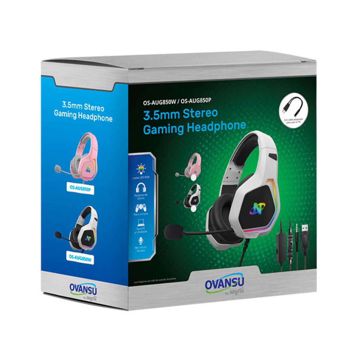 Auriculares Gamer PS4 Ns-aug850p Nisuta