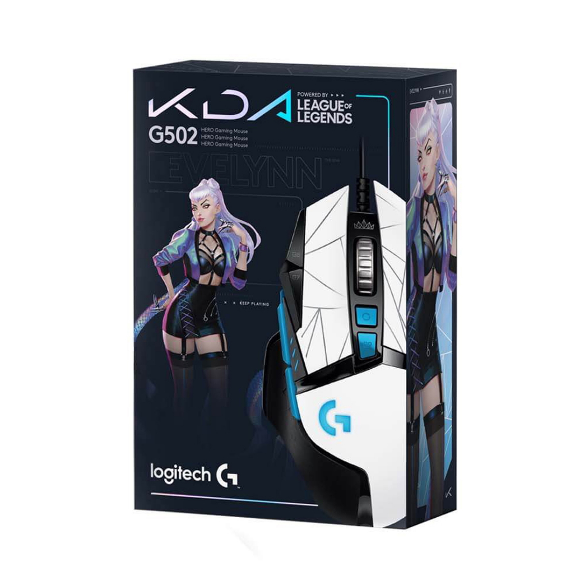Mouse Gamer G502 Hero KDA 16000 DPI Logitech