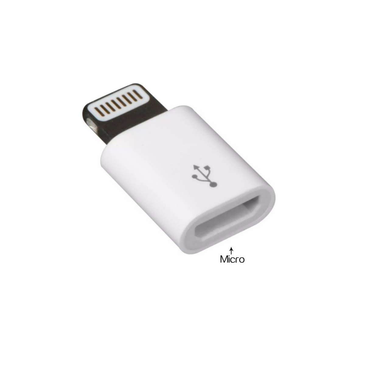 Adaptador MicroUSB H a Lightning M Ditron