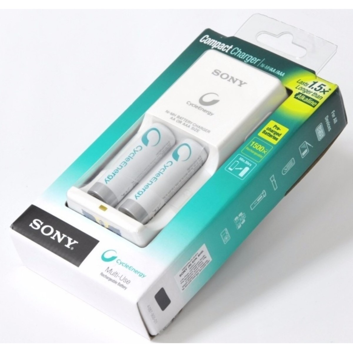 Cargador Pilas Bcg-34hw2ga + 2un Aaa Sony